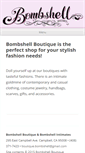 Mobile Screenshot of bombshell-boutique.com